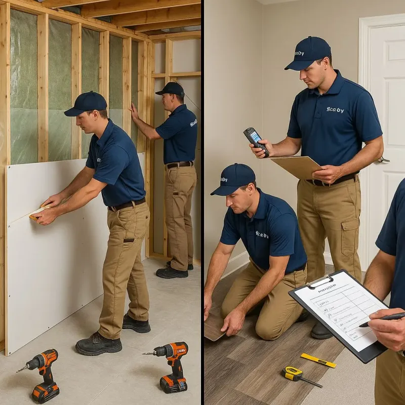 Repairs and Reconstruction process in Mountville, PA
